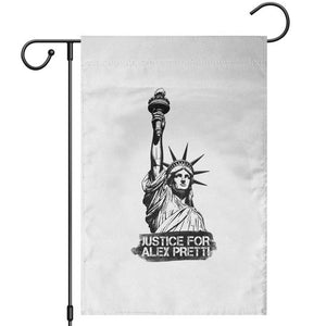 Justice For Alex Pretti Garden Flag Statue Of Liberty Support Gift TS12 White Print Your Wear