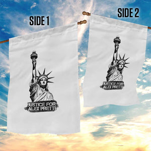 Justice For Alex Pretti Garden Flag Statue Of Liberty Support Gift TS12 Print Your Wear