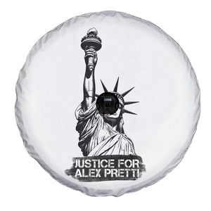 Justice For Alex Pretti Spare Tire Cover Statue Of Liberty Support Gift TS12 Print Your Wear