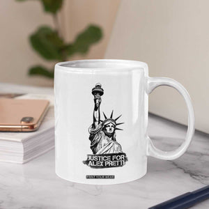 Justice For Alex Pretti Coffee Mug Statue Of Liberty Support Gift TS12 Print Your Wear
