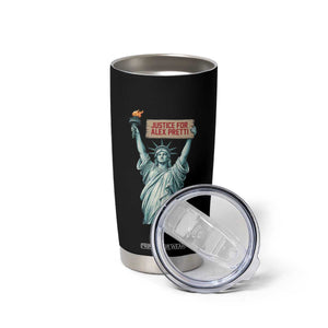 Statue Of Liberty Justice For Alex Pretti Tribute Gift Tumbler Cup TS12 Print Your Wear