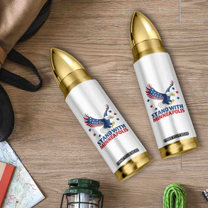 Stand With Minneapolis Bullet Tumbler American Eagle Protest Gift TS12 Print Your Wear