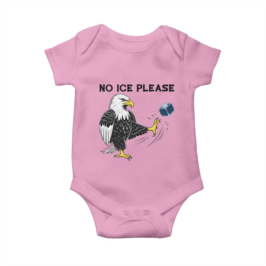 American Eagle No Ice Please Baby Onesie Minneapolis Support Gift TS12 Light Pink Print Your Wear