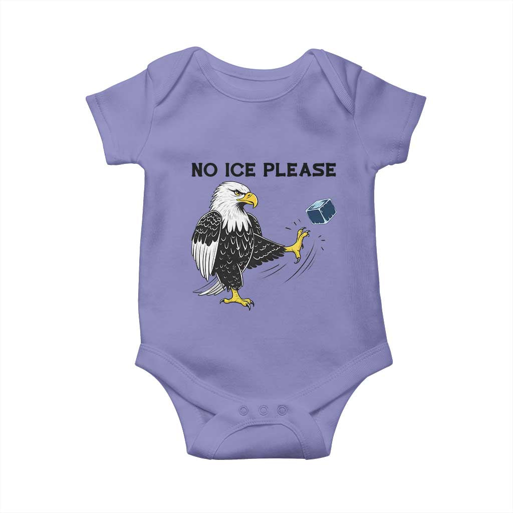 American Eagle No Ice Please Baby Onesie Minneapolis Support Gift TS12 Violet Print Your Wear