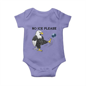 American Eagle No Ice Please Baby Onesie Minneapolis Support Gift TS12 Violet Print Your Wear