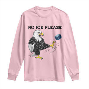 American Eagle No Ice Please Long Sleeve Shirt Minneapolis Support Gift TS12 Light Pink Print Your Wear