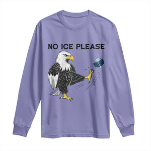 American Eagle No Ice Please Long Sleeve Shirt Minneapolis Support Gift TS12 Violet Print Your Wear