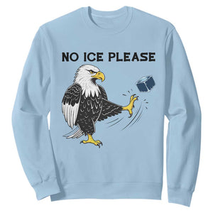American Eagle No Ice Please Sweatshirt Minneapolis Support Gift TS12 Light Blue Print Your Wear