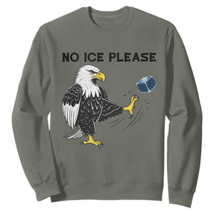 American Eagle No Ice Please Sweatshirt Minneapolis Support Gift TS12 Military Green Print Your Wear