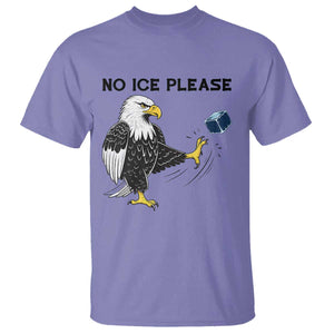 American Eagle No Ice Please T Shirt Minneapolis Support Gift TS12 Violet Print Your Wear