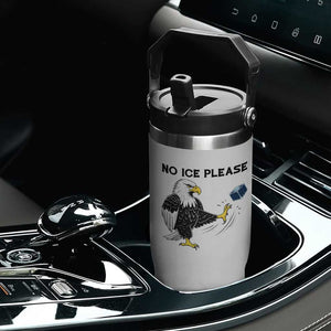 American Eagle No Ice Please Flip Straw Tumbler Minneapolis Support Gift TS12 Print Your Wear