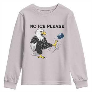 American Eagle No Ice Please Youth Sweatshirt Minneapolis Support Gift TS12 Ice Gray Print Your Wear