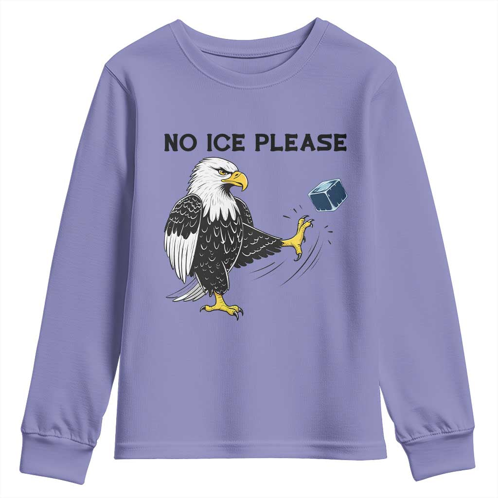 American Eagle No Ice Please Youth Sweatshirt Minneapolis Support Gift TS12 Violet Print Your Wear