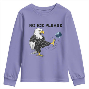 American Eagle No Ice Please Youth Sweatshirt Minneapolis Support Gift TS12 Violet Print Your Wear