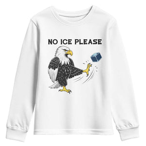 American Eagle No Ice Please Youth Sweatshirt Minneapolis Support Gift TS12 White Print Your Wear