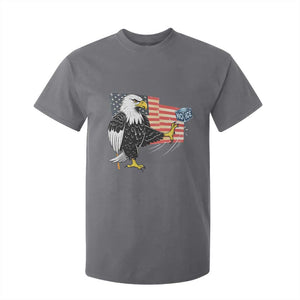 Solidarity With Minneapolis T Shirt For Kid American Eagle No Ice Please Support TS12 Charcoal Print Your Wear