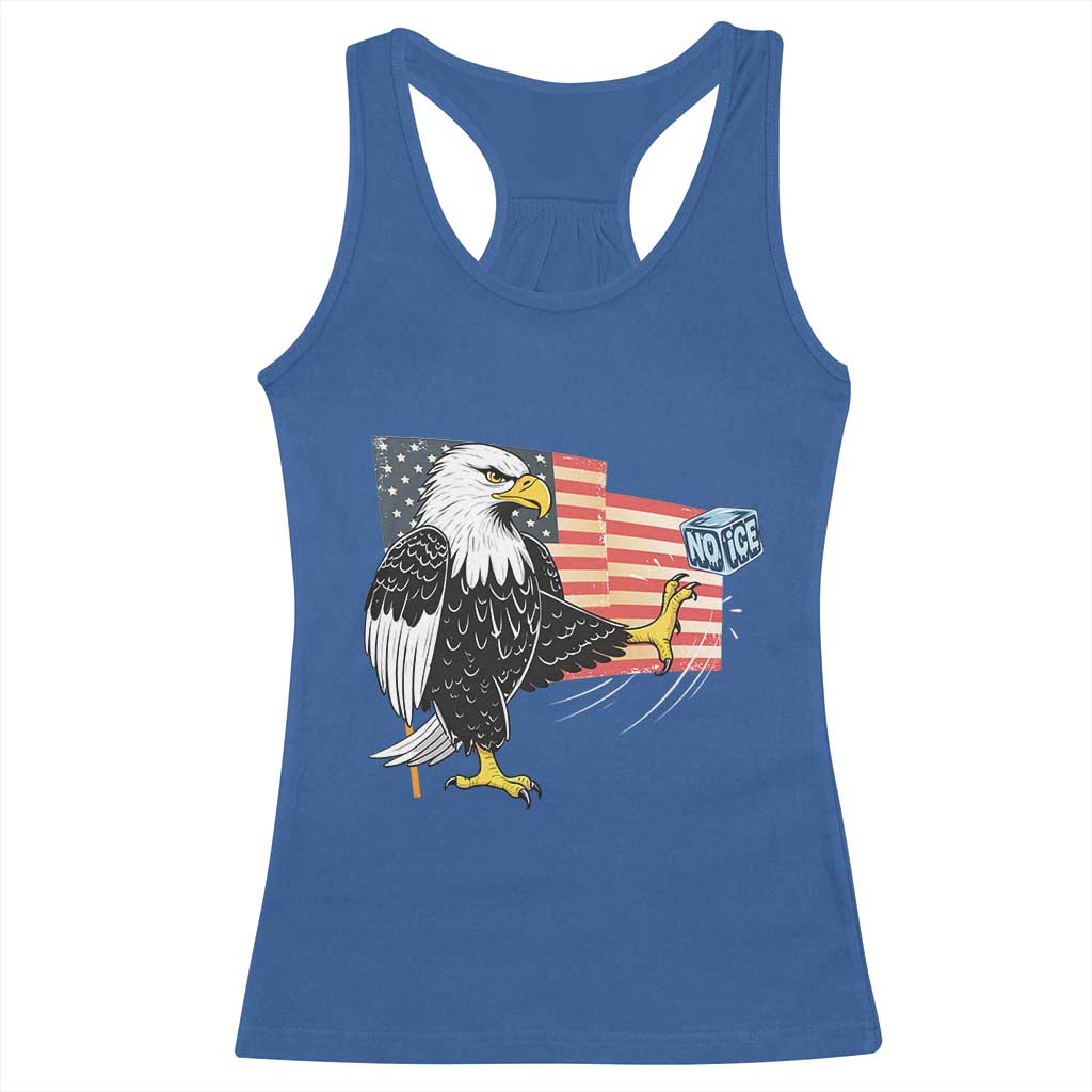 Solidarity With Minneapolis Racerback Tank Top American Eagle No Ice Please Support TS12 Royal Blue Print Your Wear