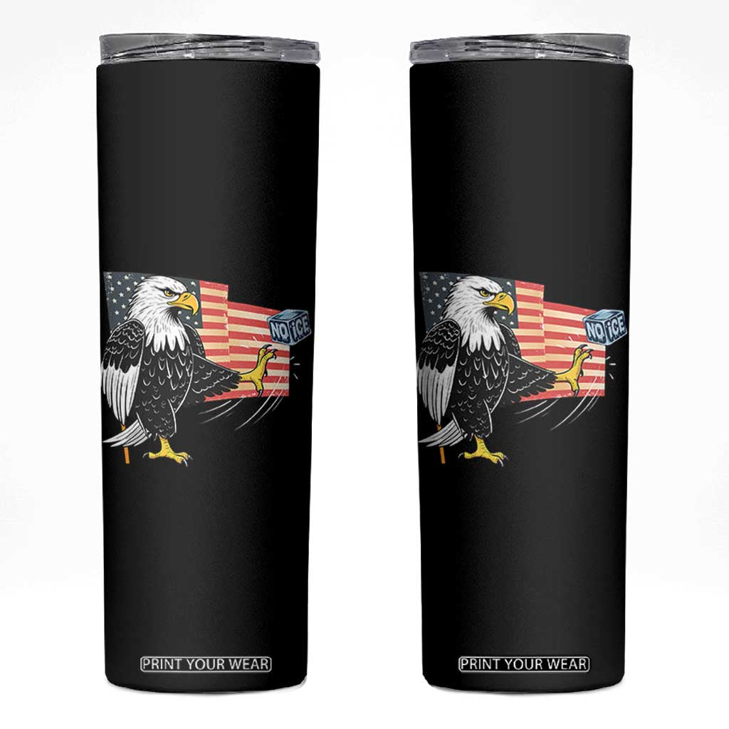 Solidarity With Minneapolis Skinny Tumbler American Eagle No Ice Please Support TS12 Black Print Your Wear