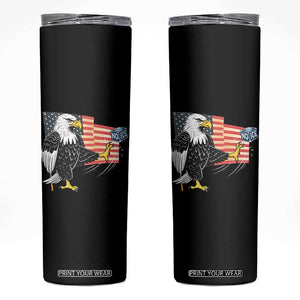 Solidarity With Minneapolis Skinny Tumbler American Eagle No Ice Please Support TS12 Black Print Your Wear