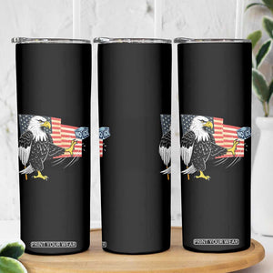 Solidarity With Minneapolis Skinny Tumbler American Eagle No Ice Please Support TS12 Print Your Wear