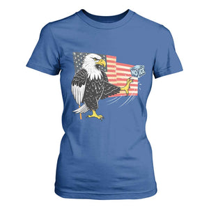 Solidarity With Minneapolis T Shirt For Women American Eagle No Ice Please Support TS12 Royal Blue Print Your Wear