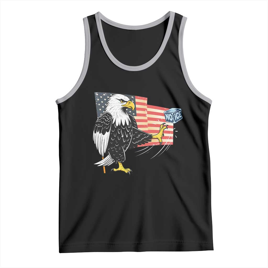 Solidarity With Minneapolis Tank Top American Eagle No Ice Please Support TS12 Black Athletic Heather Print Your Wear