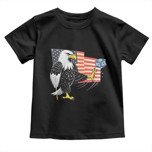Solidarity With Minneapolis Toddler T Shirt American Eagle No Ice Please Support TS12 Black Print Your Wear
