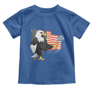 Solidarity With Minneapolis Toddler T Shirt American Eagle No Ice Please Support TS12 Royal Blue Print Your Wear