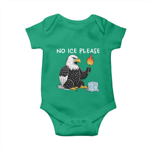 No Ice Please Baby Onesie Funny American Eagle Social Justice Gift TS12 Irish Green Print Your Wear