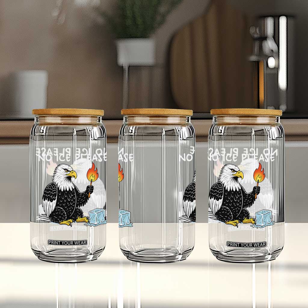 No Ice Please Glass Can Funny American Eagle Social Justice Gift TS12 Print Your Wear