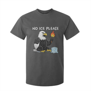 No Ice Please T Shirt For Kid Funny American Eagle Social Justice Gift TS12 Dark Heather Print Your Wear