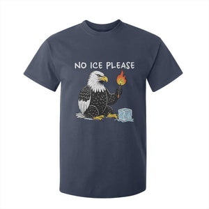No Ice Please T Shirt For Kid Funny American Eagle Social Justice Gift TS12 Navy Print Your Wear