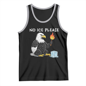 No Ice Please Tank Top Funny American Eagle Social Justice Gift TS12 Black Athletic Heather Print Your Wear