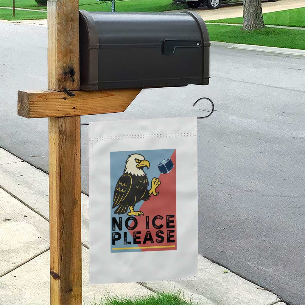 American Eagle No Ice Please Garden Flag Minnesota Protest Support Gift TS12 Print Your Wear
