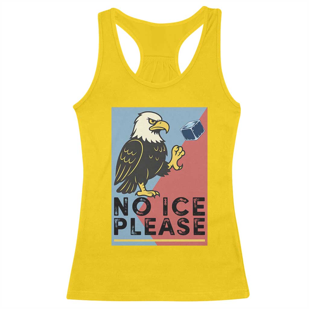 American Eagle No Ice Please Racerback Tank Top Minnesota Protest Support Gift TS12 Daisy Print Your Wear