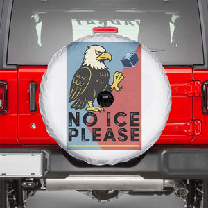 American Eagle No Ice Please Spare Tire Cover Minnesota Protest Support Gift TS12 White Print Your Wear