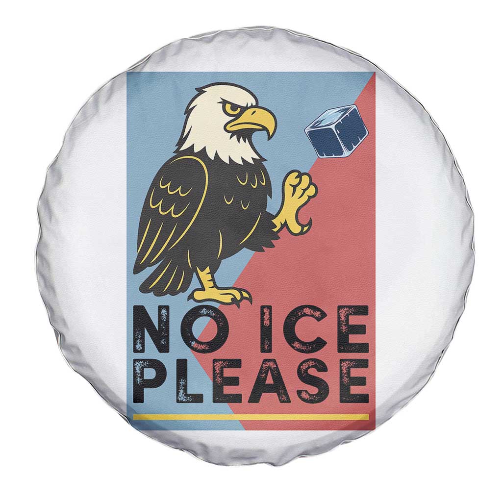 American Eagle No Ice Please Spare Tire Cover Minnesota Protest Support Gift TS12 Print Your Wear
