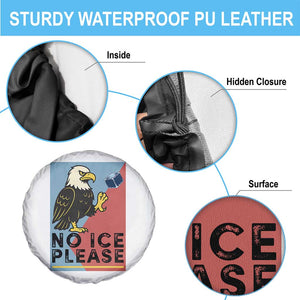 American Eagle No Ice Please Spare Tire Cover Minnesota Protest Support Gift TS12 Print Your Wear