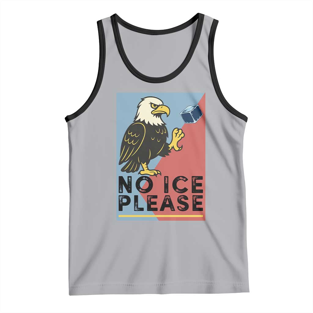American Eagle No Ice Please Tank Top Minnesota Protest Support Gift TS12 Athletic Heather Black Print Your Wear