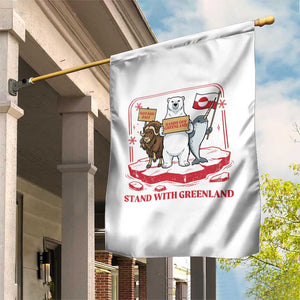 Hands Off Greenland Garden Flag Support Greenlander Gift TS12 Print Your Wear