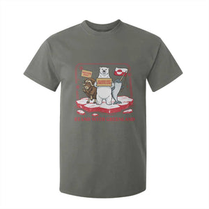 Hands Off Greenland T Shirt For Kid Support Greenlander Gift TS12 Military Green Print Your Wear