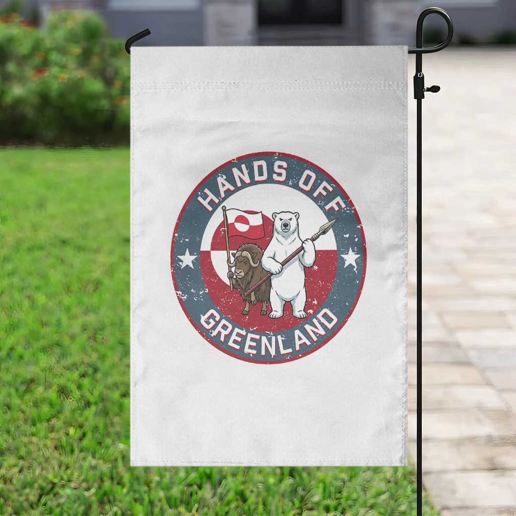 Hands Off Greenland Garden Flag Anti Authoritarian Political Gag Gift TS12 Print Your Wear