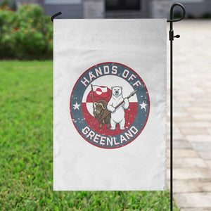 Hands Off Greenland Garden Flag Anti Authoritarian Political Gag Gift TS12 Print Your Wear