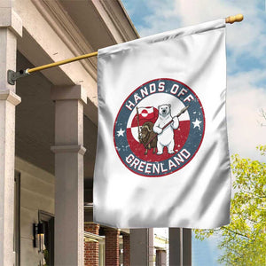 Hands Off Greenland Garden Flag Anti Authoritarian Political Gag Gift TS12 Print Your Wear