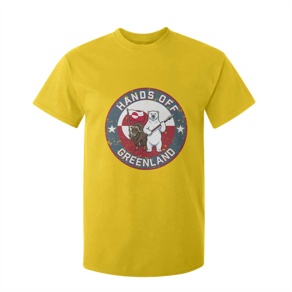 Hands Off Greenland T Shirt For Kid Anti Authoritarian Political Gag Gift TS12 Daisy Print Your Wear