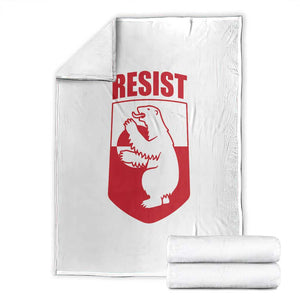 Greenland Resist Throw Blanket Stand With Greenlanders TS12 White Print Your Wear
