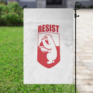 Greenland Resist Garden Flag Stand With Greenlanders TS12 Print Your Wear
