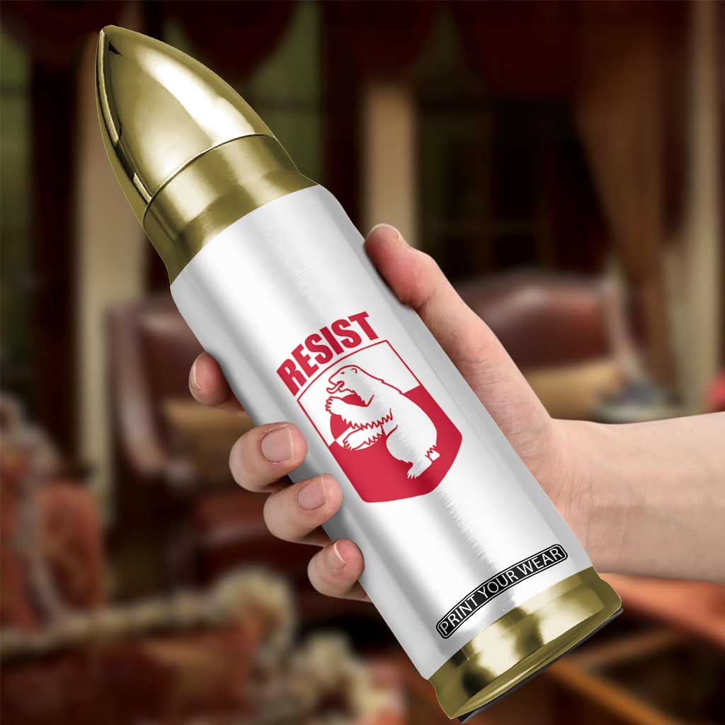 Greenland Resist Bullet Tumbler Stand With Greenlanders TS12 Print Your Wear