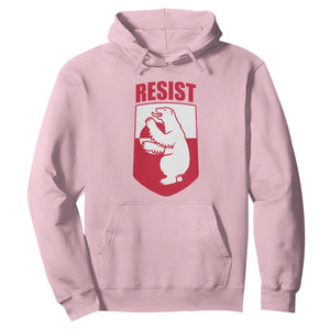 Greenland Resist Hoodie Stand With Greenlanders TS12 Light Pink Print Your Wear