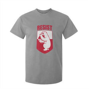 Greenland Resist T Shirt For Kid Stand With Greenlanders TS12 Sport Gray Print Your Wear